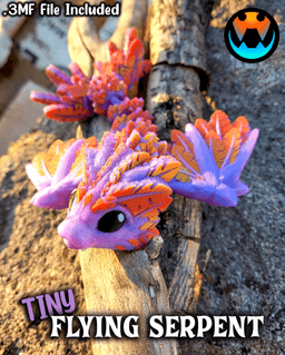 Tiny Flying Serpent 3d model