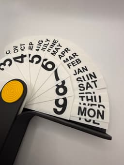 Timor Perpetual Calendar 3d model