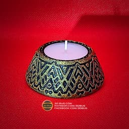 Tealight Holder 004 3d model
