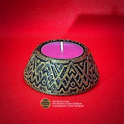 Tealight Holder 004 3d model