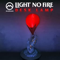 Light No Fire: DIY Desk Lamp 3d model