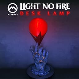 Light No Fire: DIY Desk Lamp 3d model