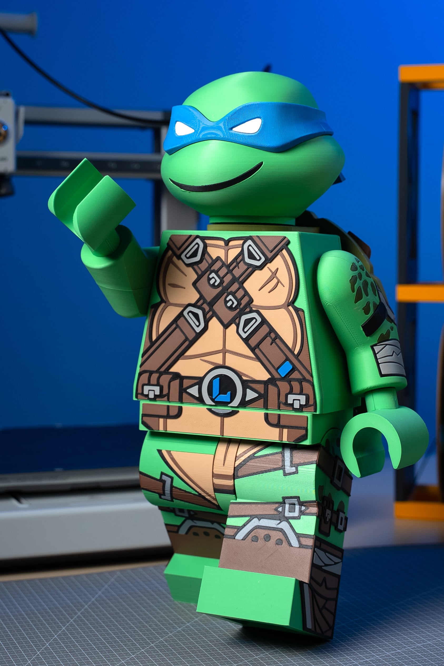 TMNT Leonardo Modular Figure 3d model