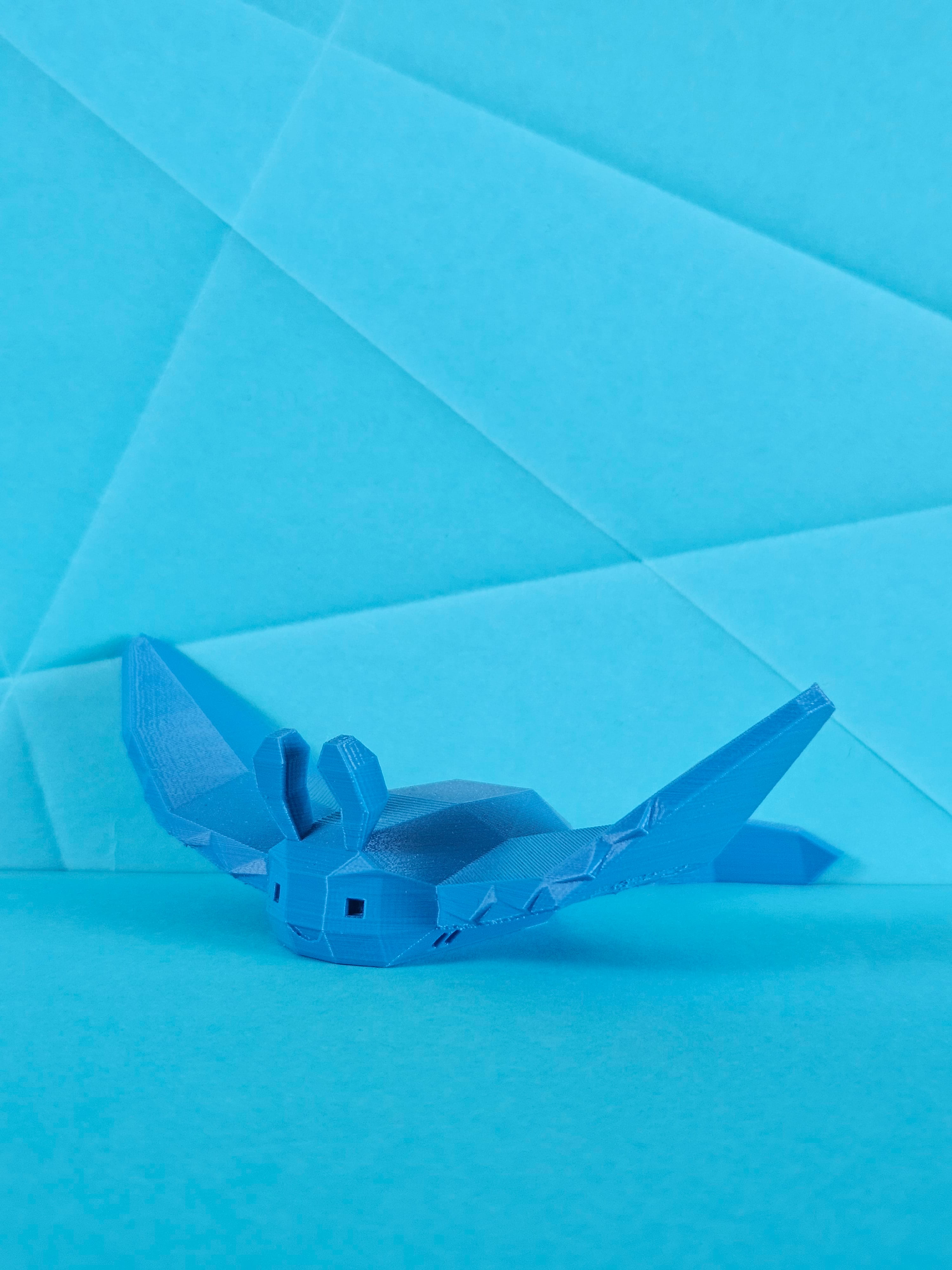 Mantine Low Poly Pokemon 3d model