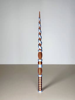Easy Wizard Wand (screw together) 3d model