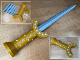 Collapsing Sword of Divine Temper 3d model