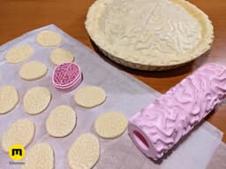 Brain Texture Roller Cookie Cutter 3d model