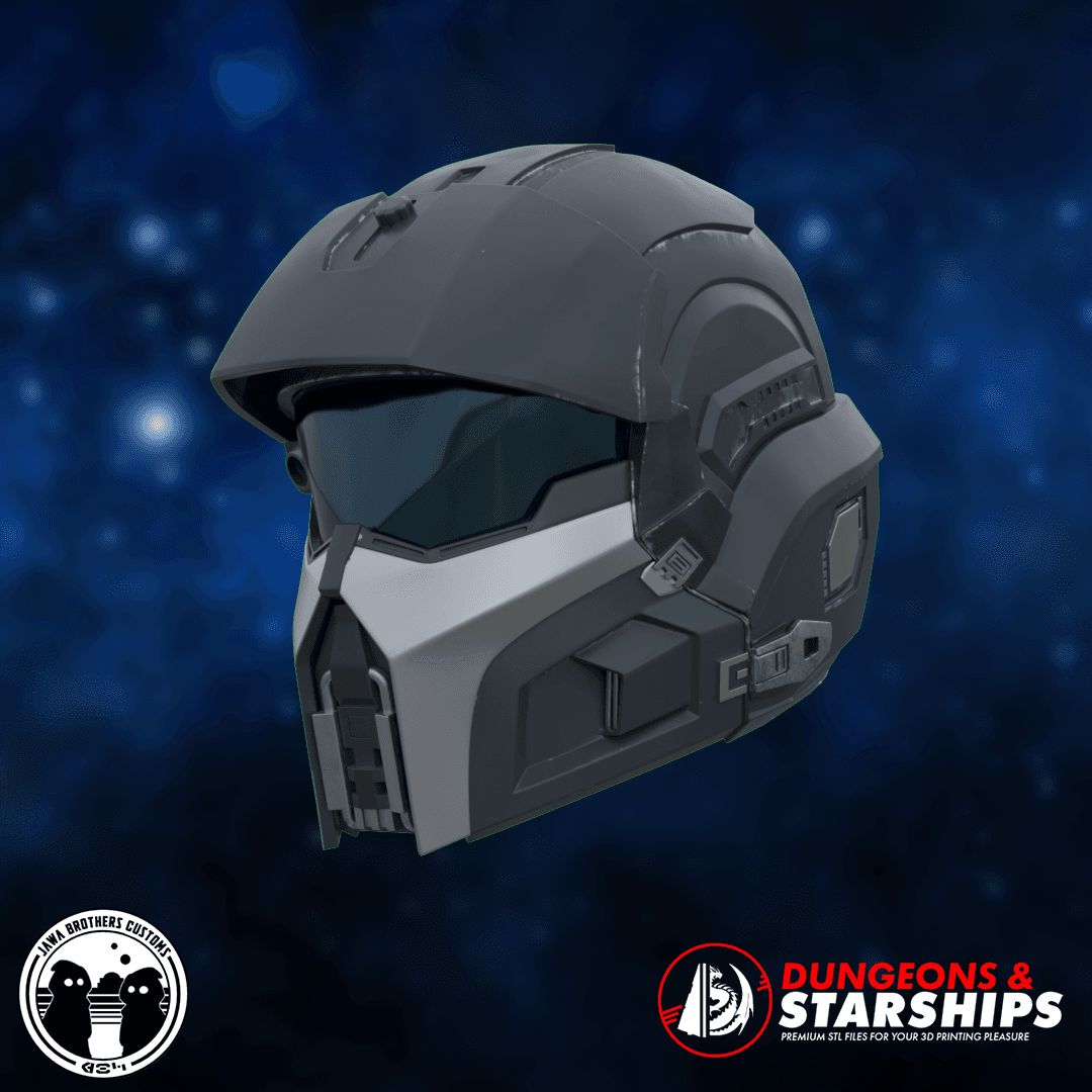 Helldivers 2 Infiltrator Helmet 3d model