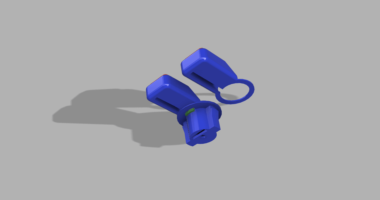 Rotating Button case 3d model