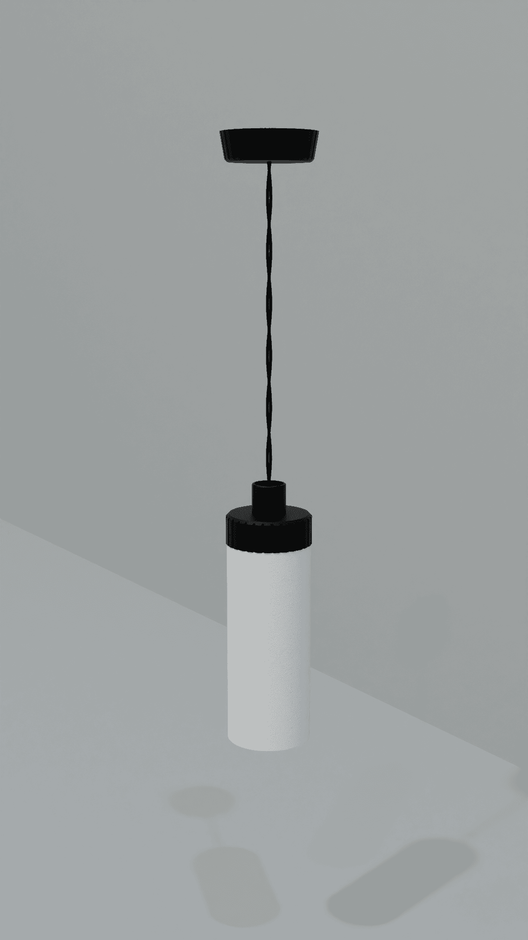 Modular lamp shade holder 3d model