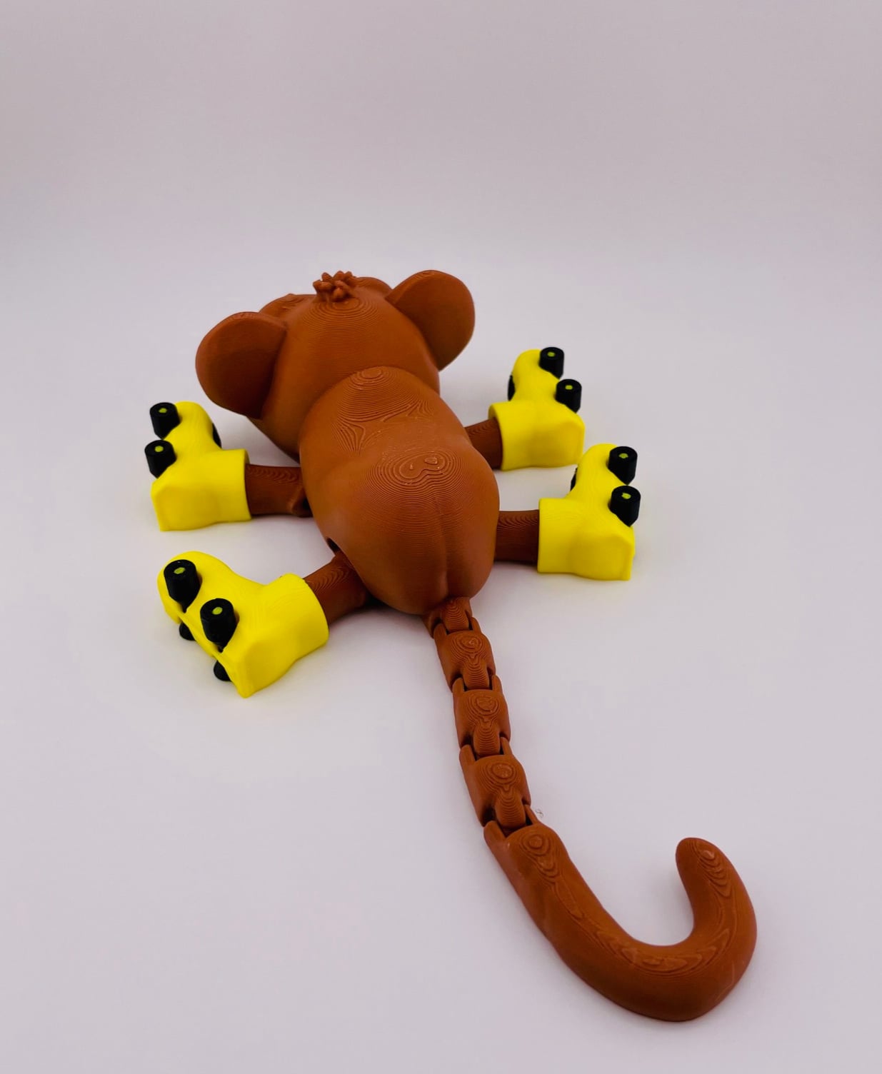 Monkey Roller Skate Flexi 3d model