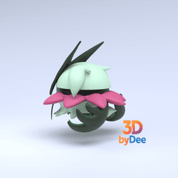 Meowscarada Pokeball 3d model