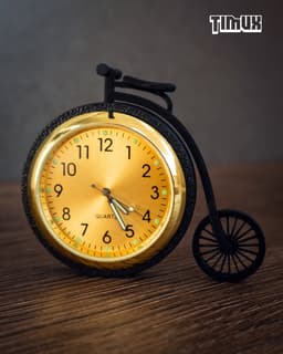 VINTAGE BICYCLE CLOCK HOLDER AND PHOTO FRAME 3d model