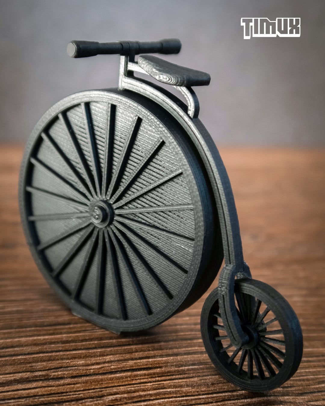 VINTAGE BICYCLE CLOCK HOLDER AND PHOTO FRAME 3d model