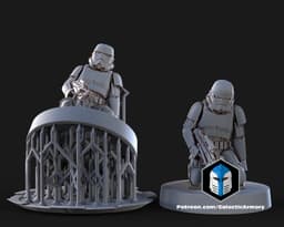 1:48 Scale Stormtroopers - 3D Print Files 3d model