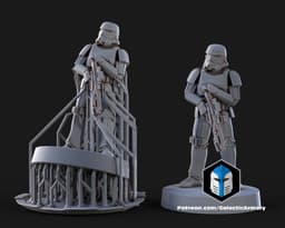 1:48 Scale Stormtroopers - 3D Print Files 3d model