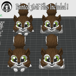 Squirrel Puffling - Exclusive Model 3d model