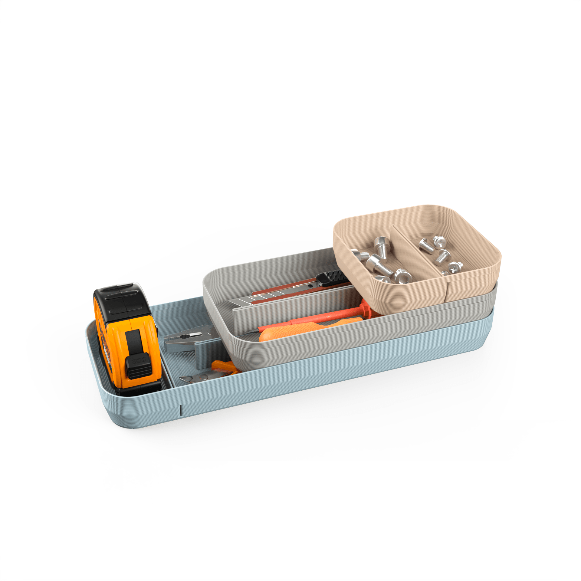 SLOT DESKTOP ORGANIZER 3d model