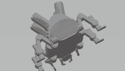 FHW: Server unit medium "Rook beetle" simple. 3d model