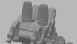 FHW: Server unit medium "Rook beetle" simple. 3d model