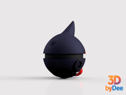 Toxicroak Poke Ball 3d model