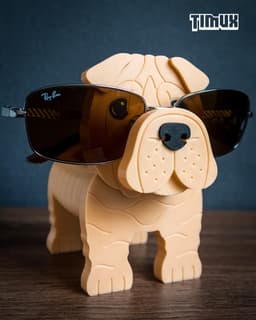 SHAR PEI GLASSES HOLDER 3d model