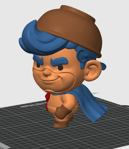 Chibi Street Fighter 3MF | FanArt Multi-Color | HighDetail 3d model