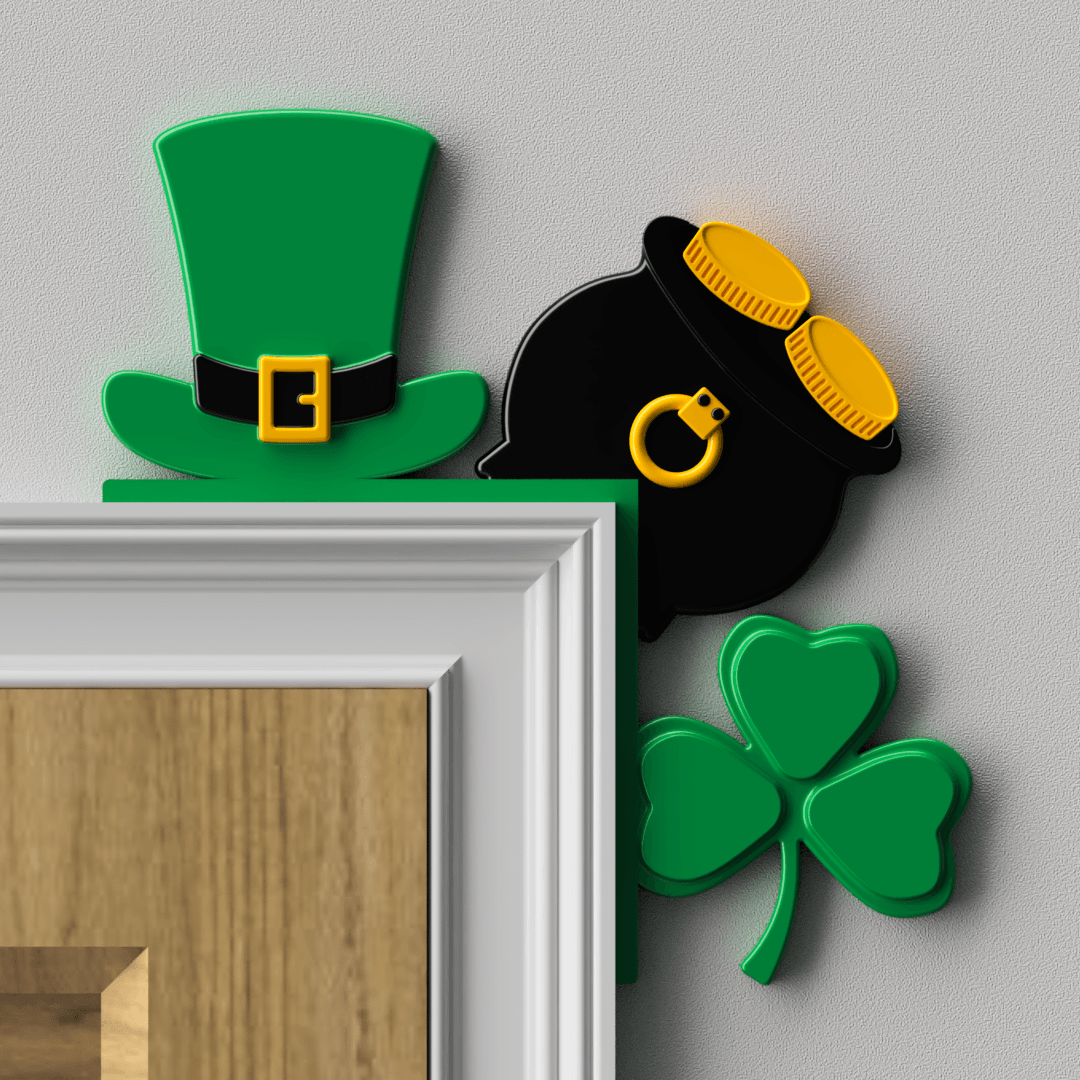 St. Patricks Day Door Topper 3d model