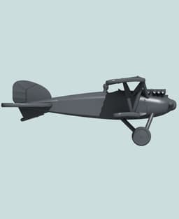 1:144 Albatros D.III(Oef) Series 53 3d model
