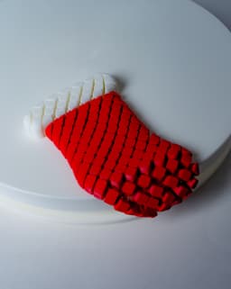 Floppy Stocking - Articulating Christmas Stocking 3d model