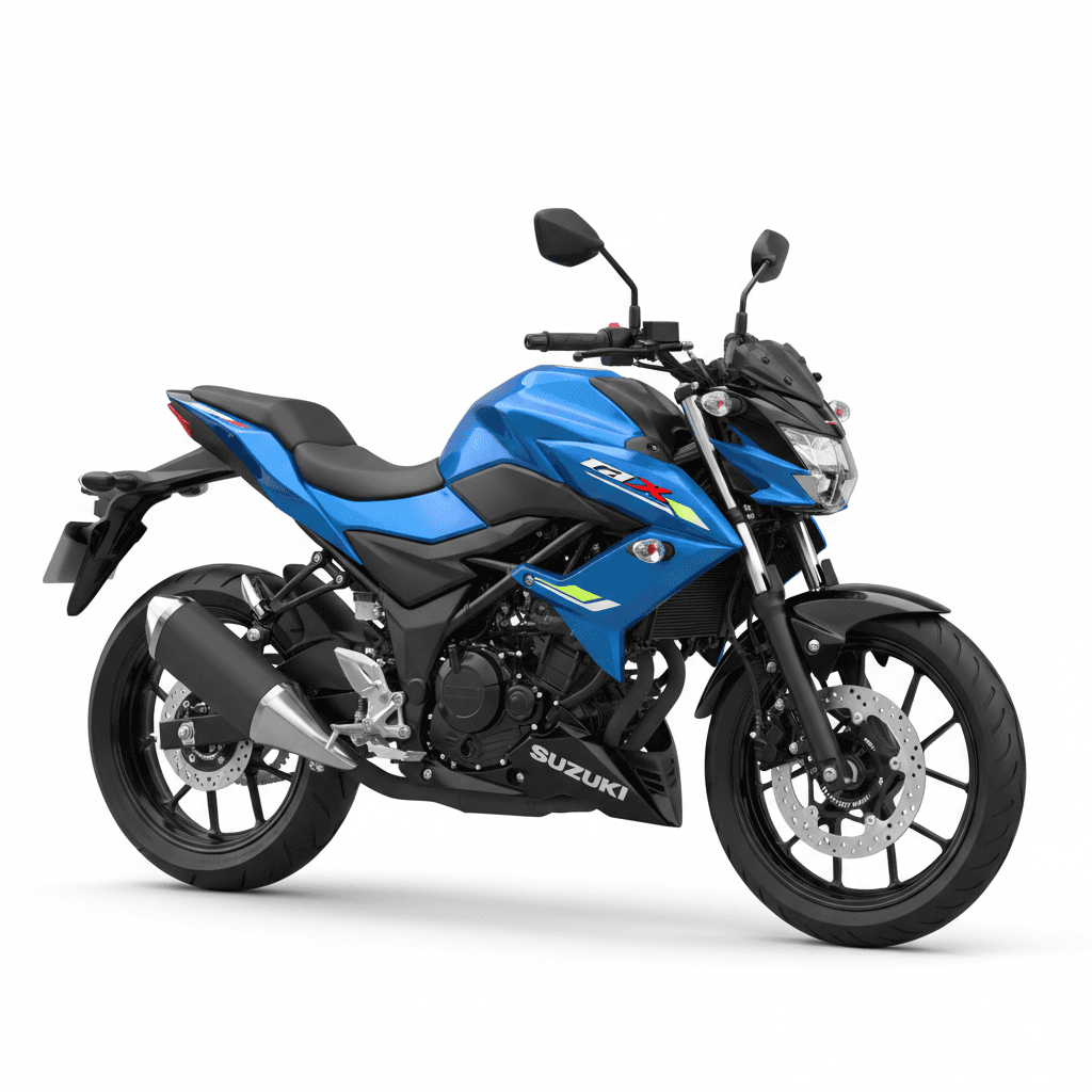 Suzuki GSX S125 Naked Motorcycle 3d model