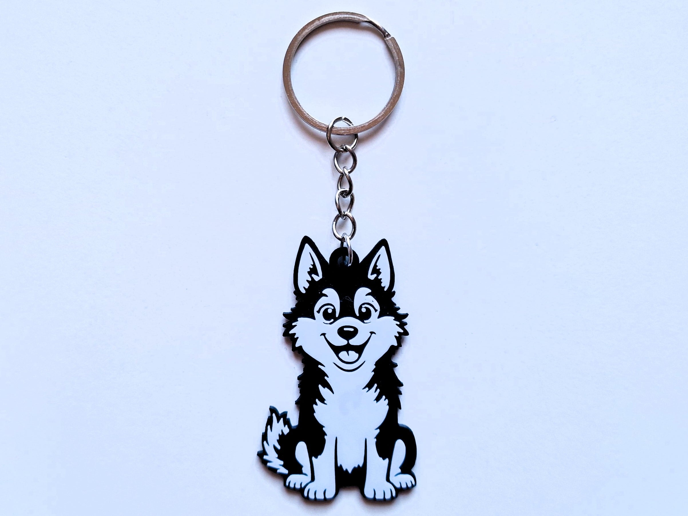 Dog keychain 2 3d model