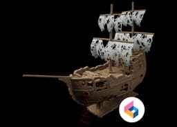 Ghost Ship Lighting 3d model