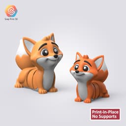 Flexi Fox 3d model