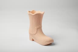 Cowboy Boot Multi-Purpose Holder - Wild West Inspired Decor 3d model