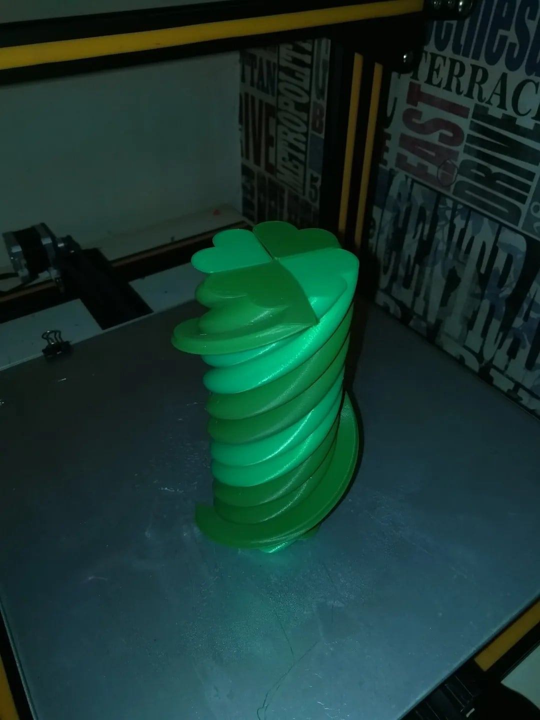 Twisted 4 Leaf Clover - Single Extruder 3d model