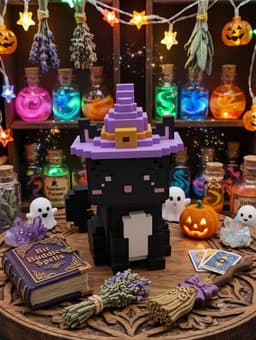 Salem the Witch Cat 3d model