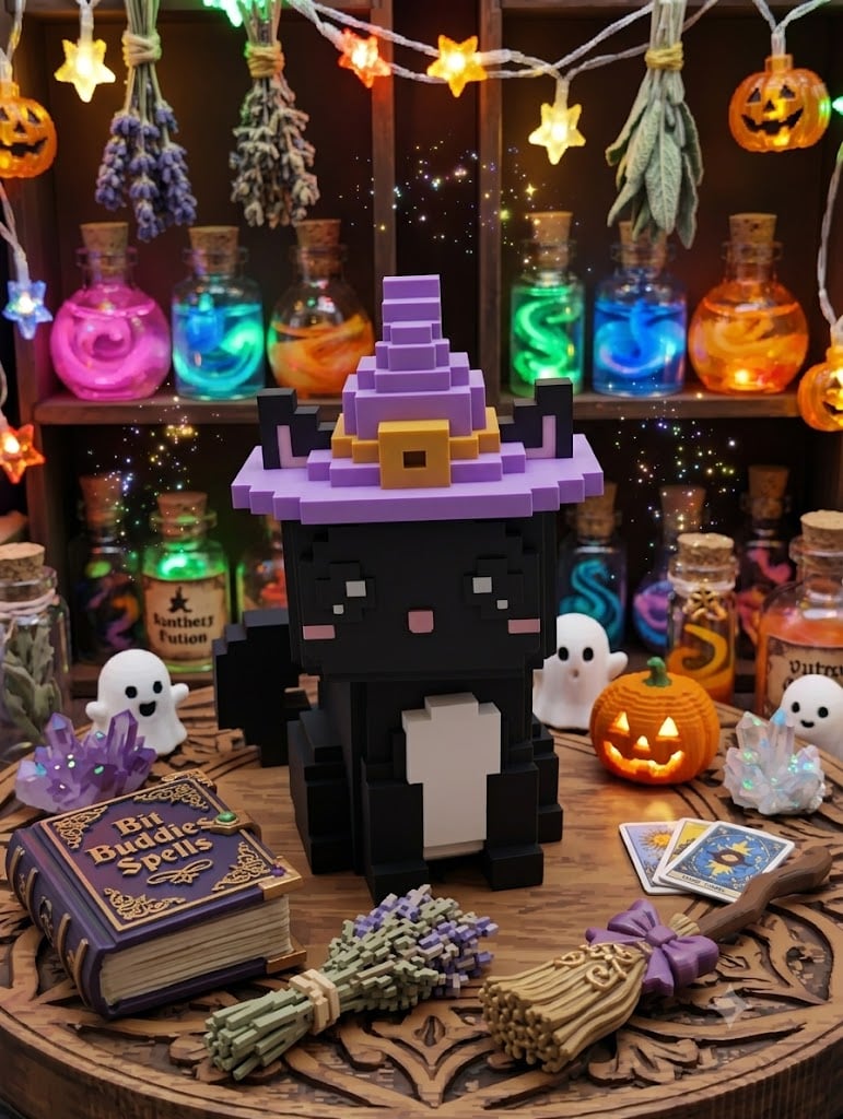 Salem the Witch Cat 3d model