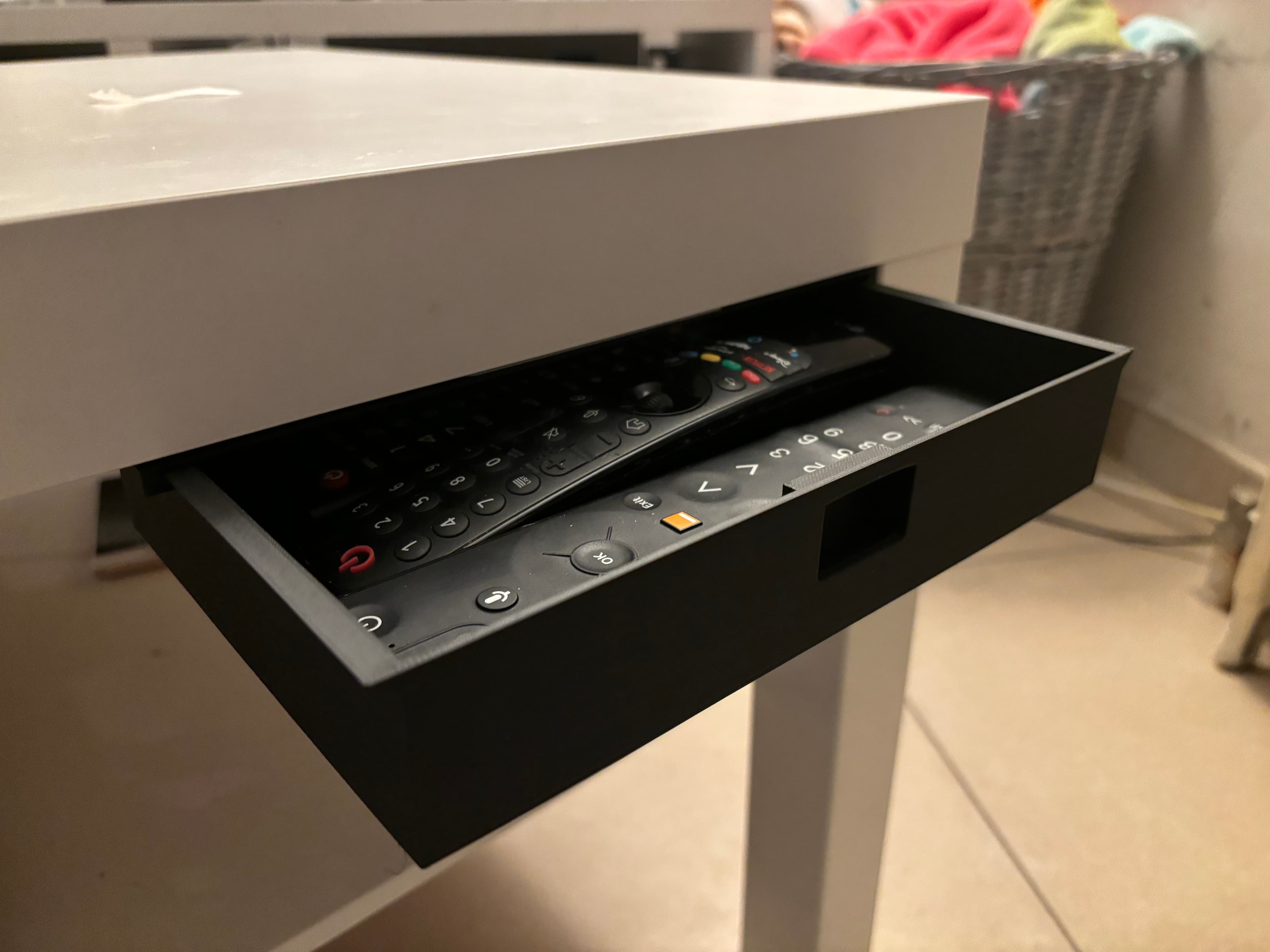 Universal drawer for any table 3d model