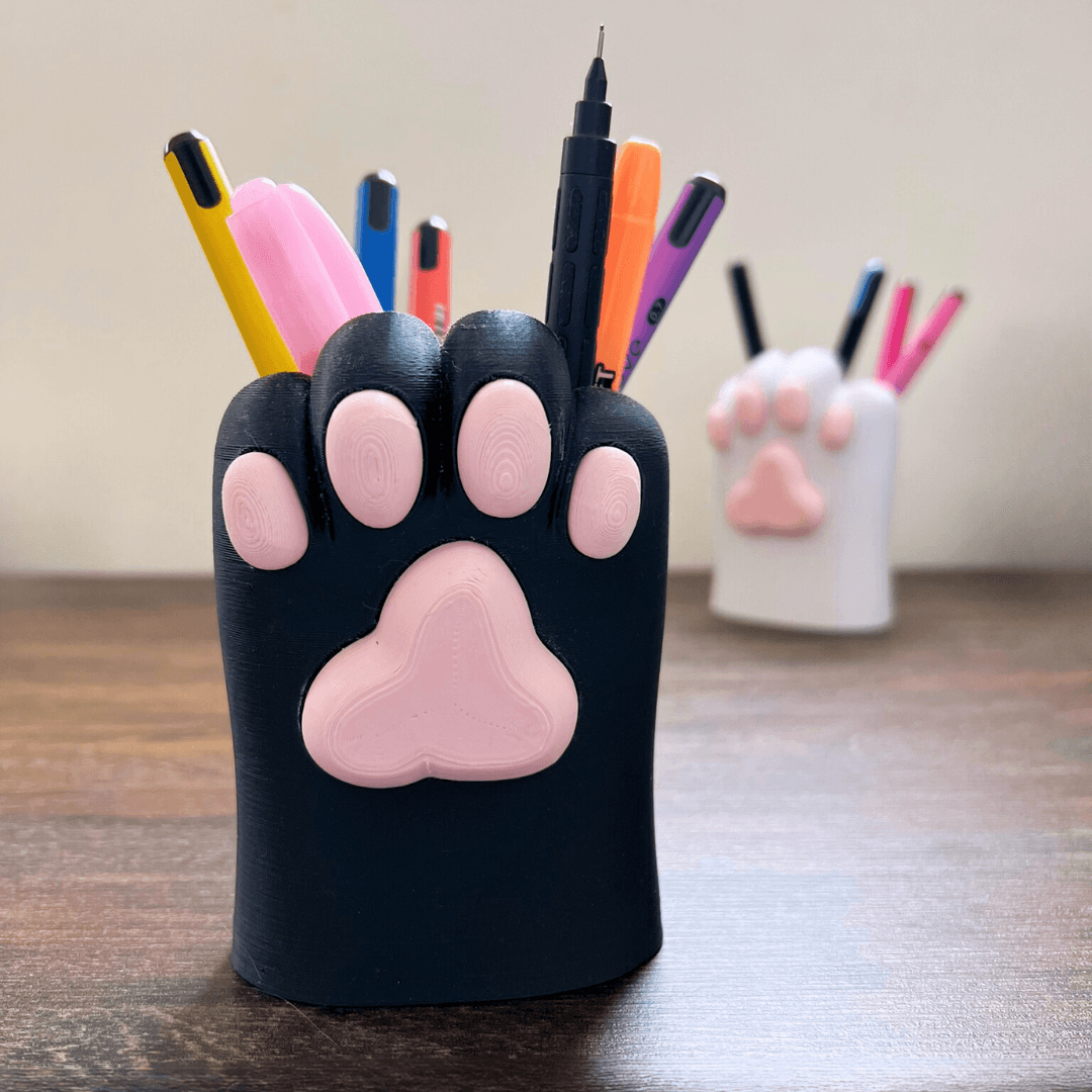 I widened the pen hole so I can cram more pens in there hahaha