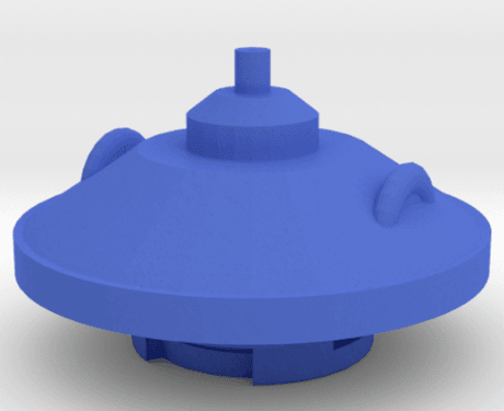 BEYBLADE NUNCHUX | COMPLETE | ANIME SERIES 3d model