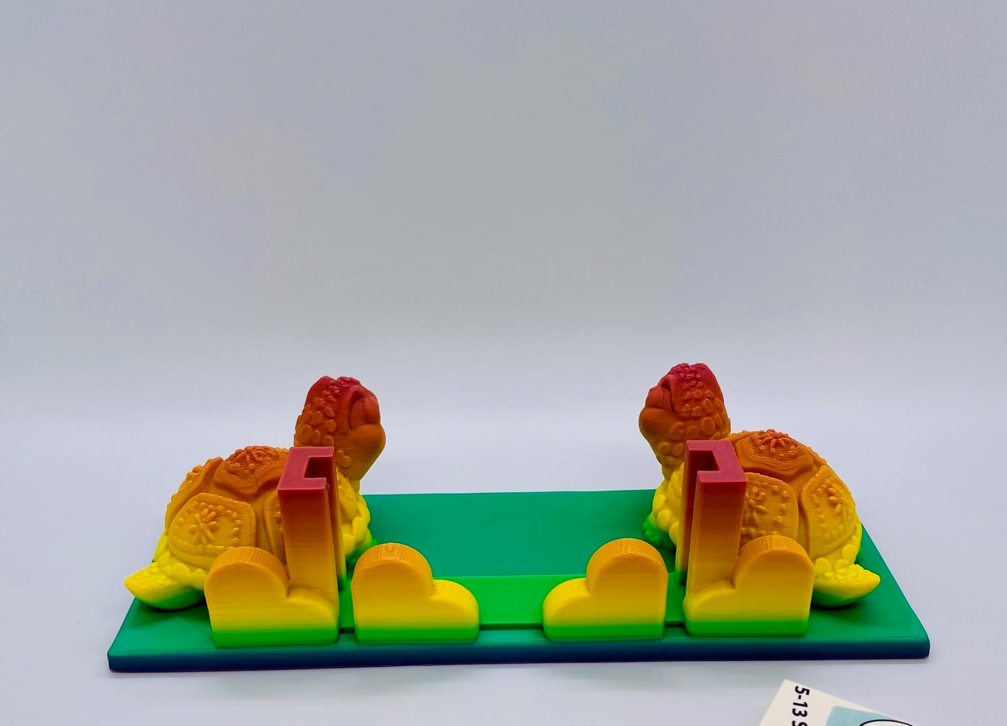 Turtle Business Card Holder 3d model