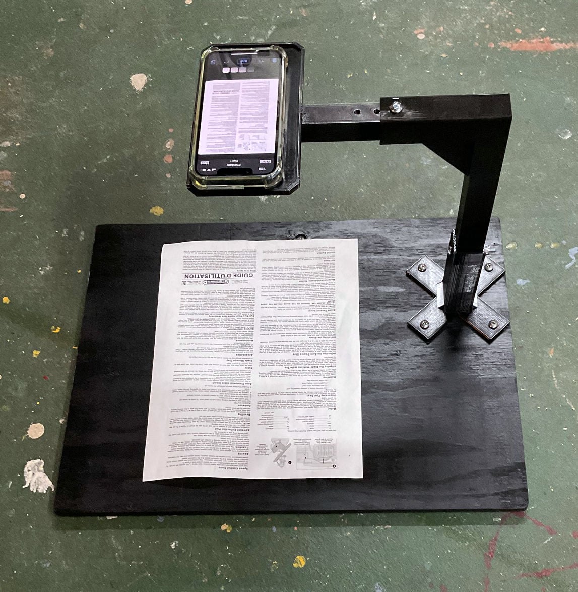 iPhone Copy Stand 3d model