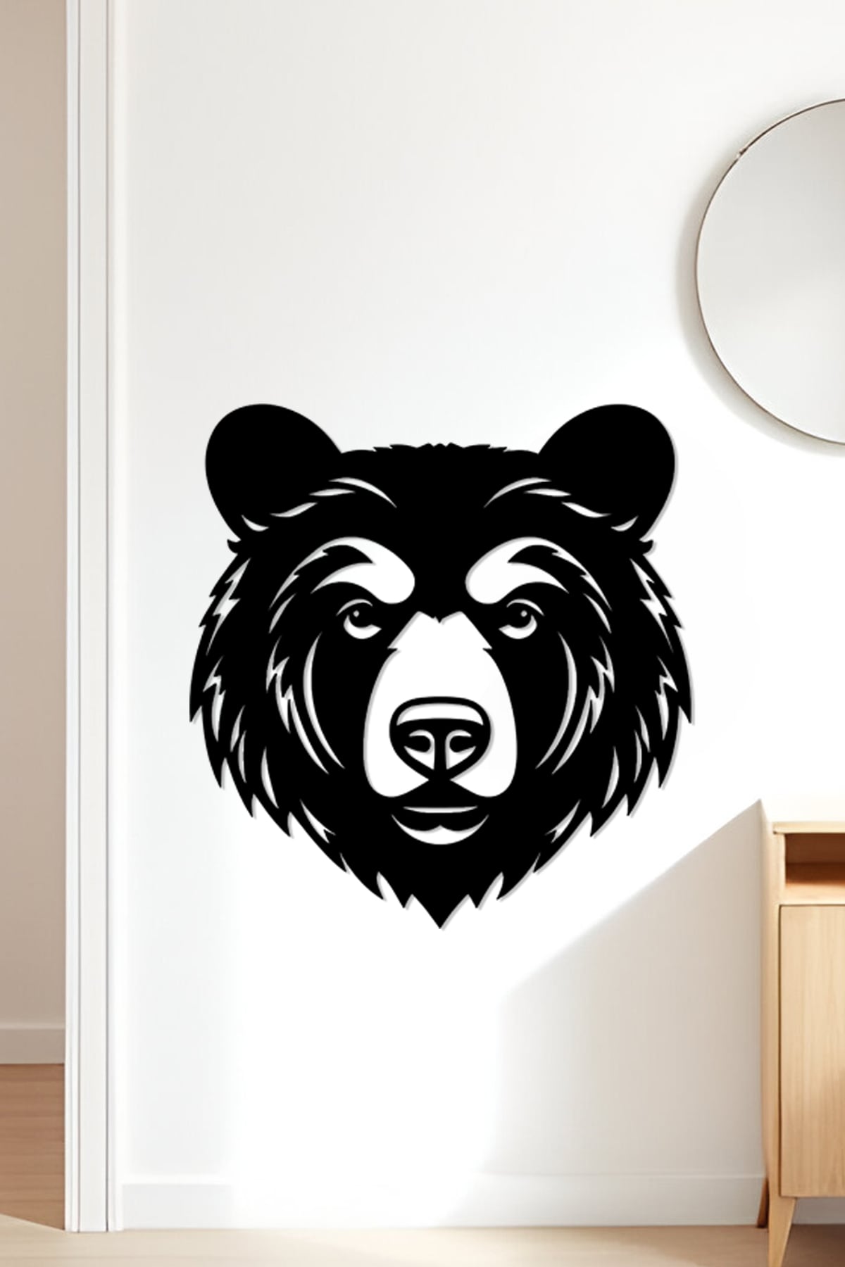 Bear Wall Art, Wall Decor, Home Decor 3d model