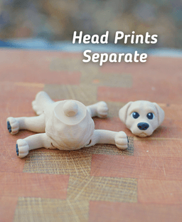 Golden Retriever - Articulated Ludo Dog 3d model