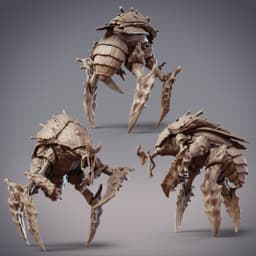 Insectfolk Monster - Dysphania, Fidelium Monstrosity (Pre-supported) 3d model