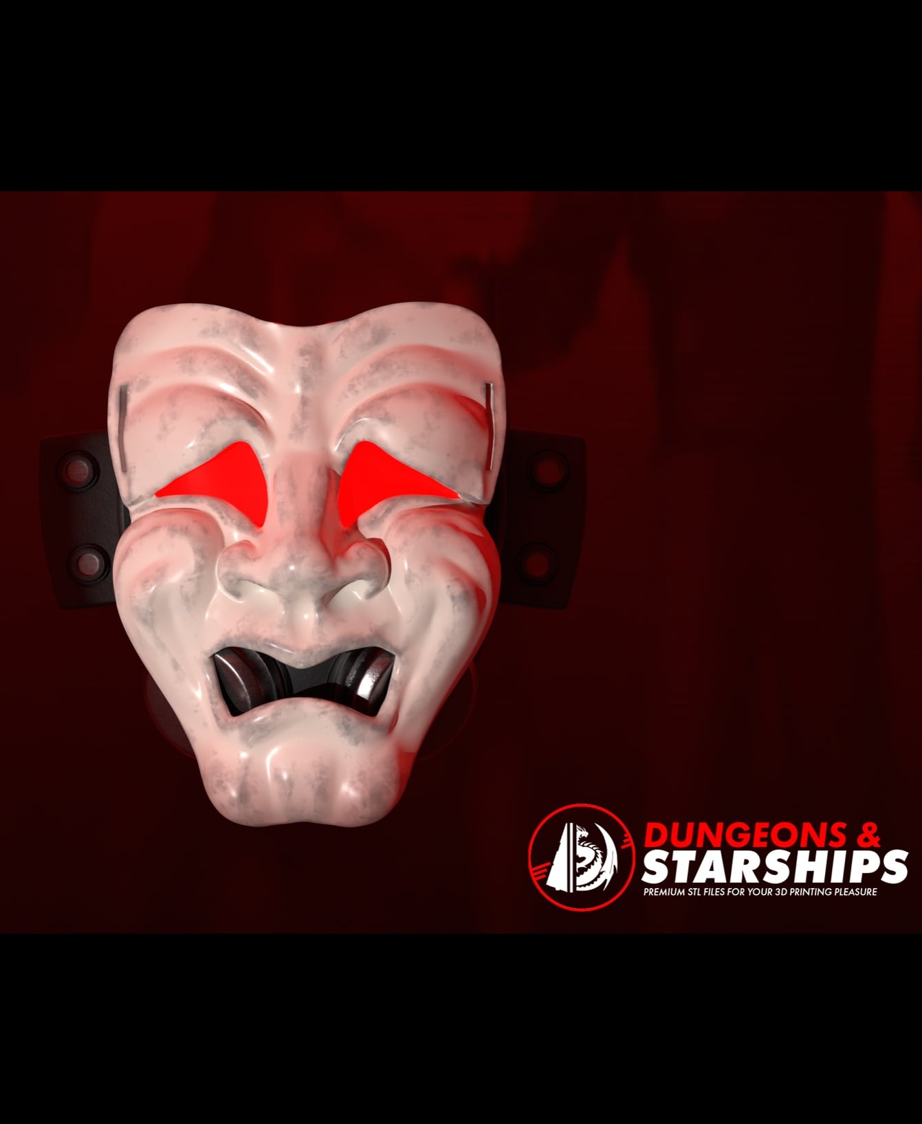 Comedy & Tragedy 3d model