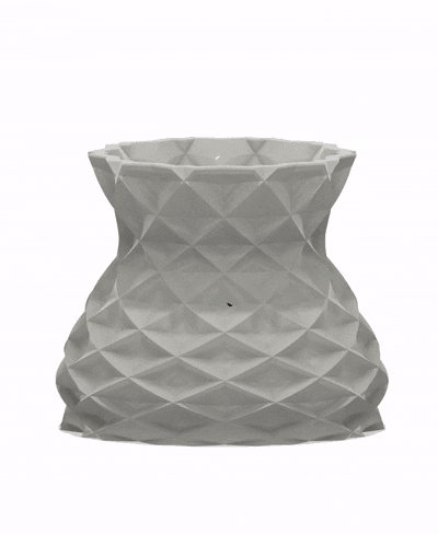 Facteted Vase 3d model