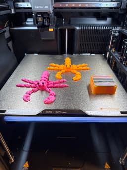 Flexi Hermit Crab w/ Magnetic shell 3d model