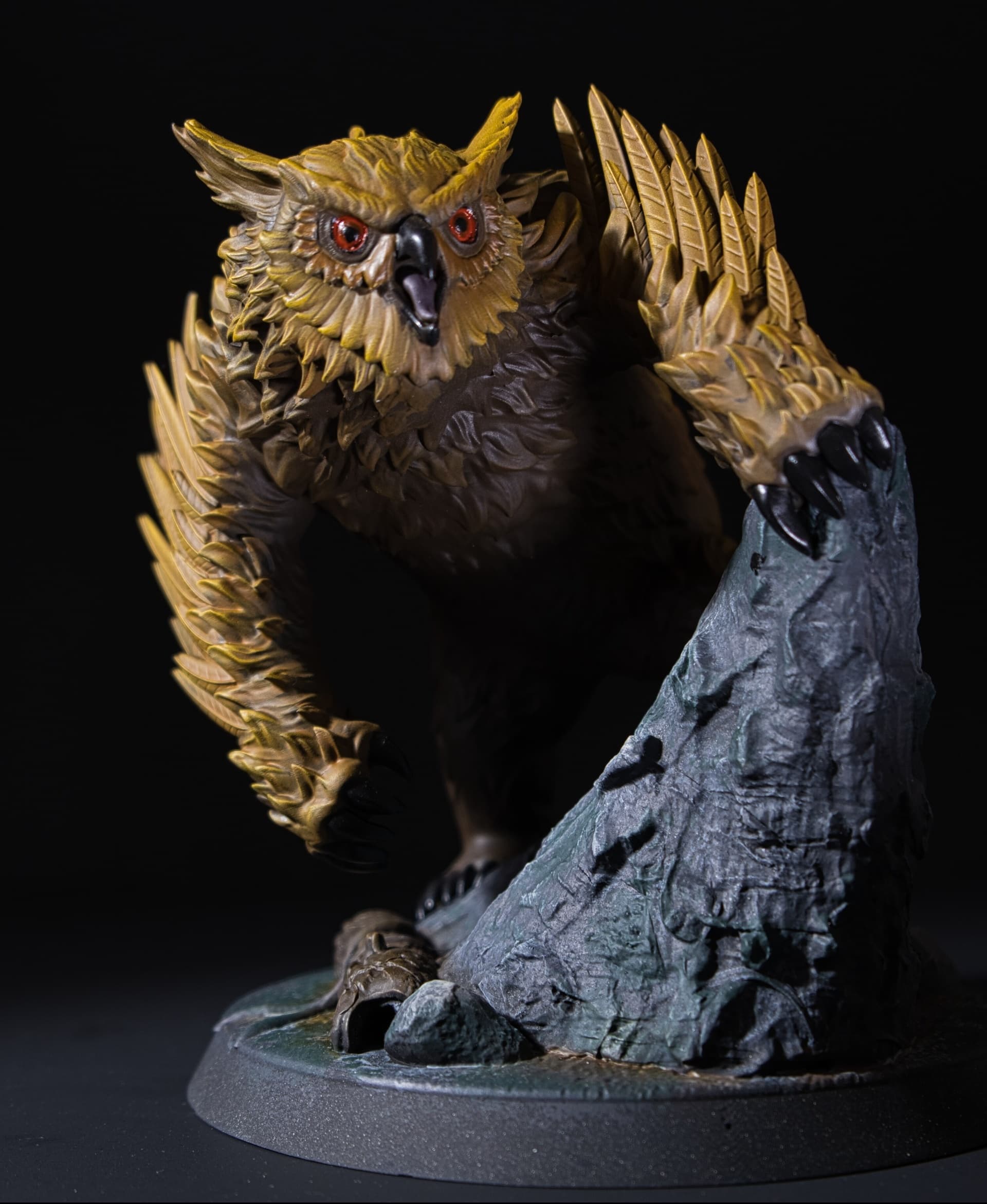 Owl Beast
Printer: Elegoo Saturn
Resin: Siraya Tech Fast Navy Grey